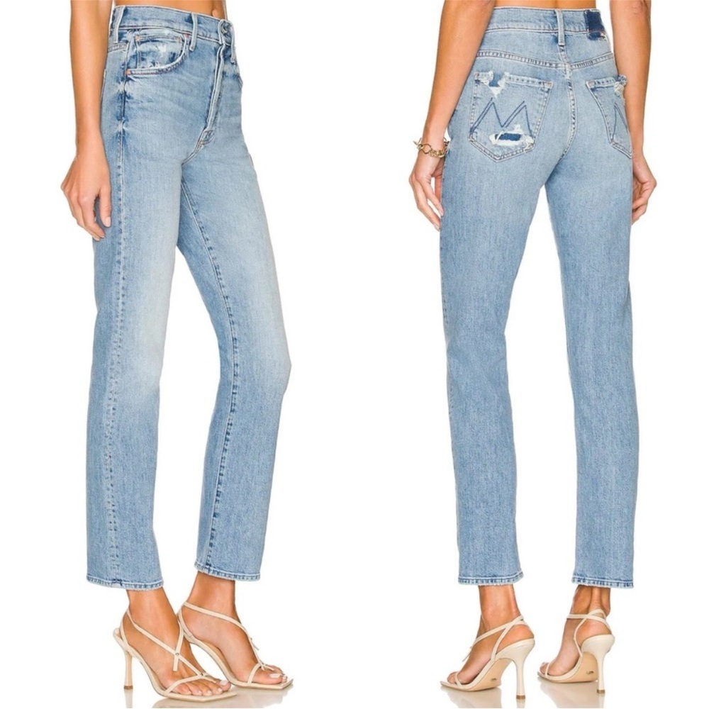 Mother Jeans High Waisted Hiker Hover Free & Wild - Picture 4 of 11